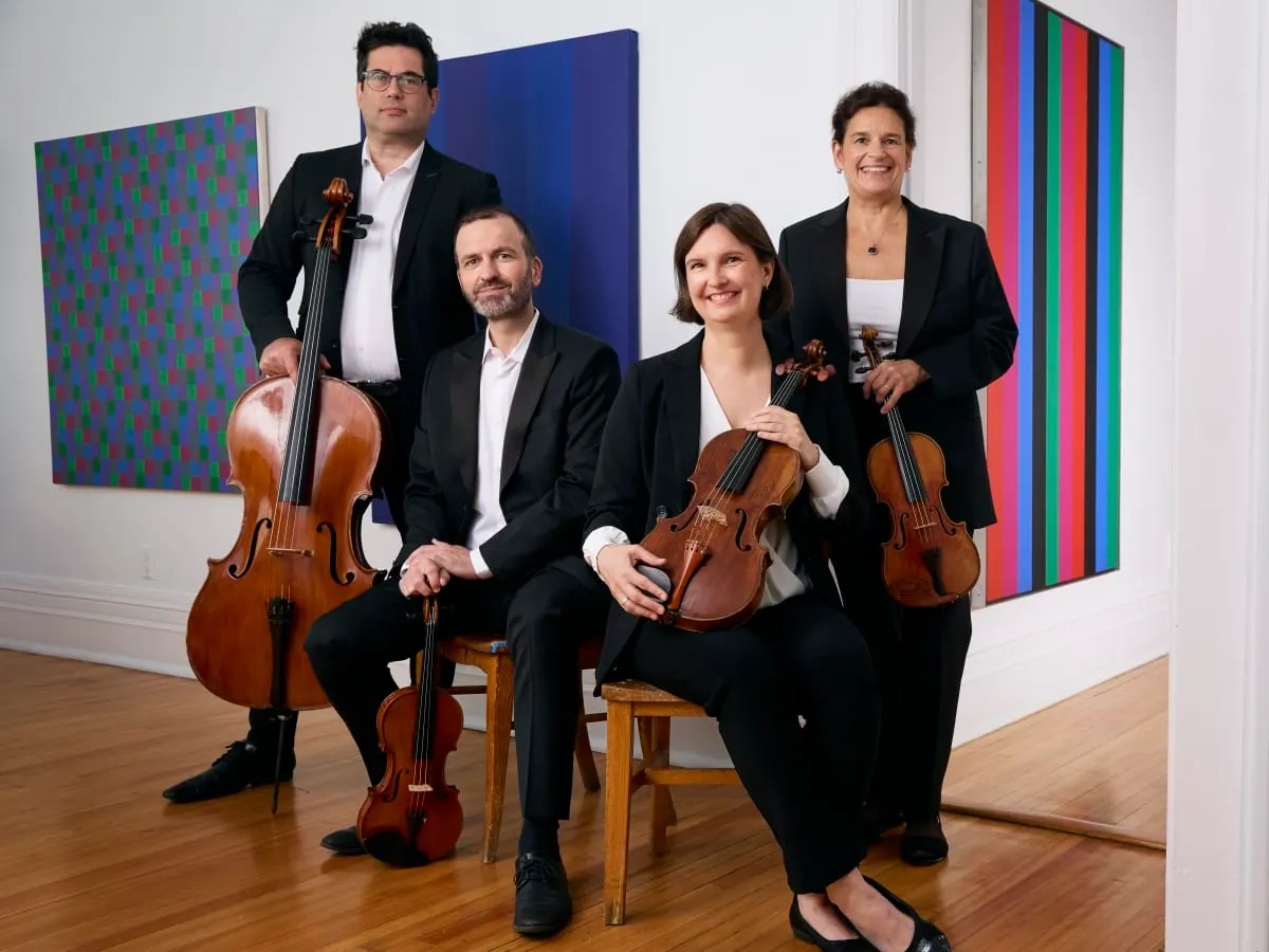 Portrait artistique du quatuor Molinari