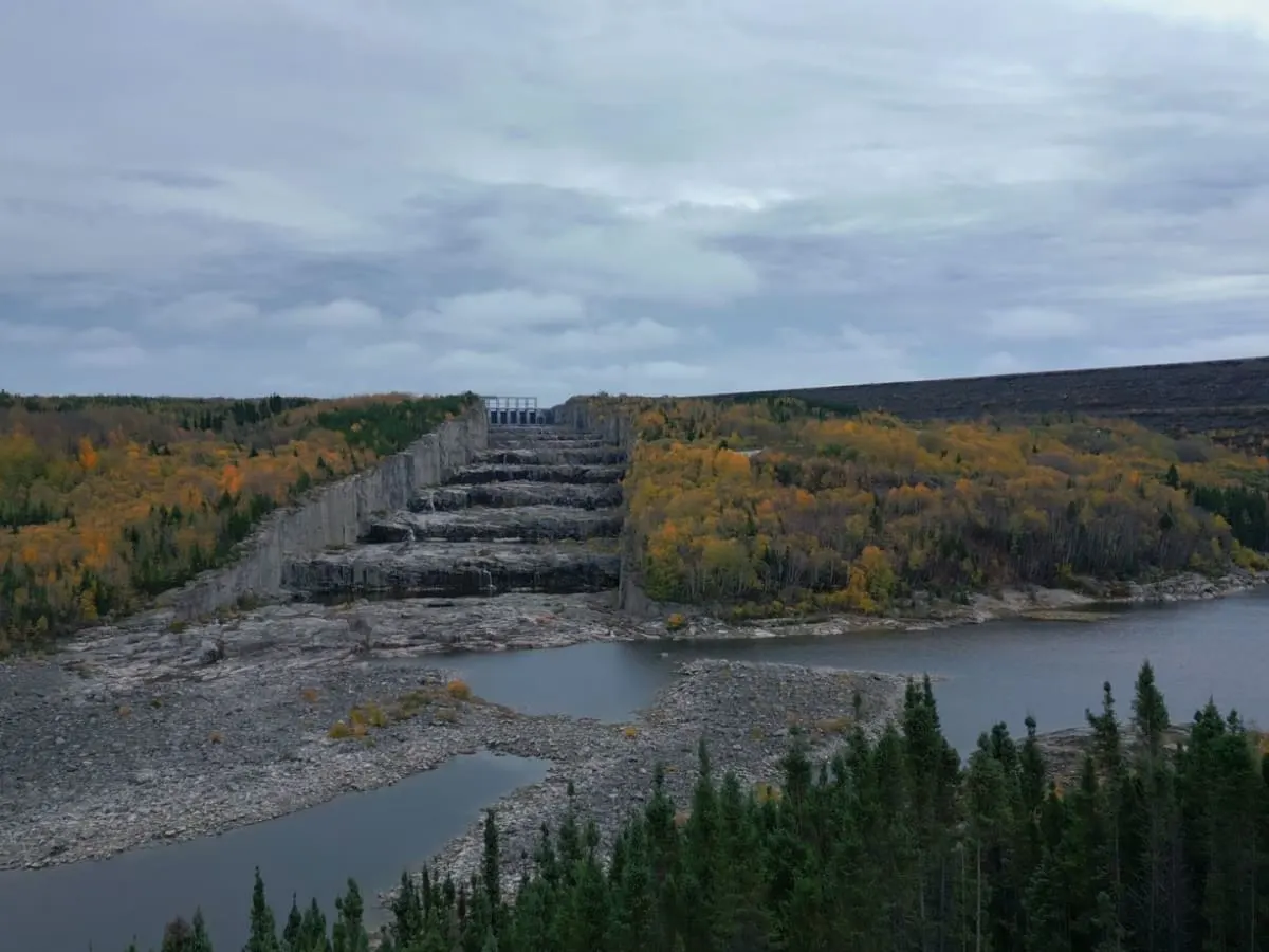 Le barrage hydroélectrique de La Grande, à la Baie-James.