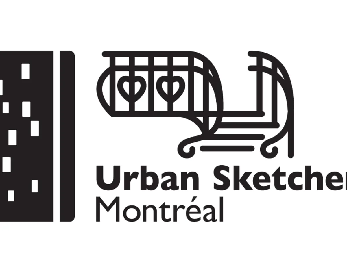 Logo urban sketchers Montréal