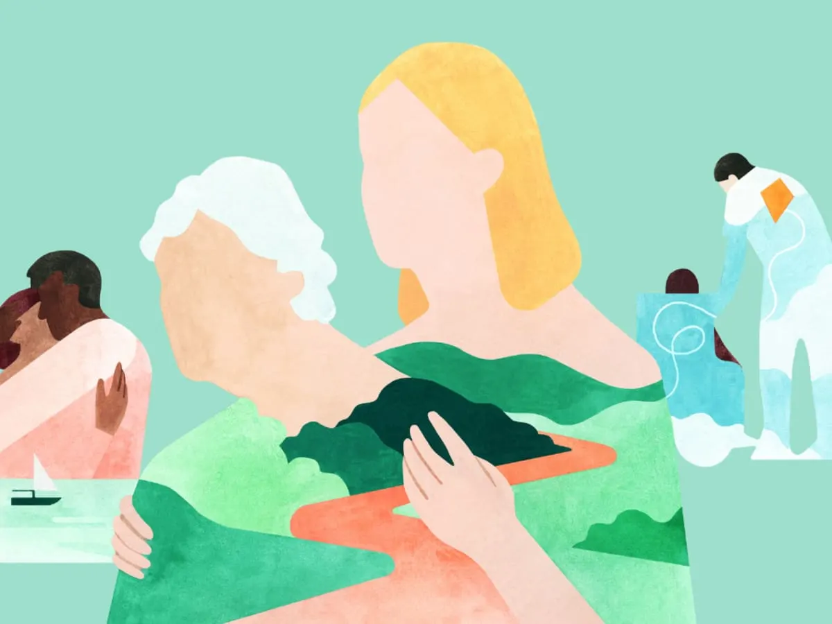 Des illustrations de proches aidants