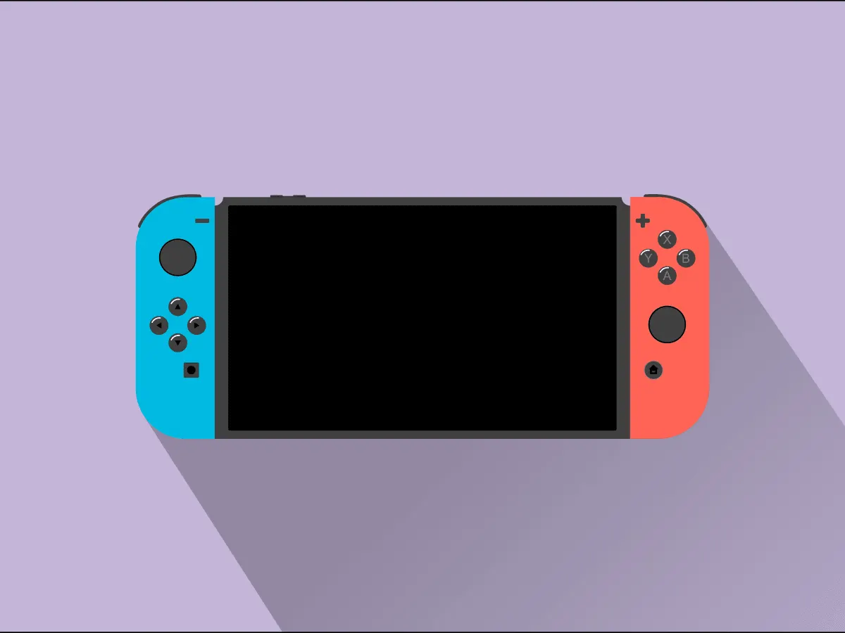 Console de jeu Nintendo Switch.
